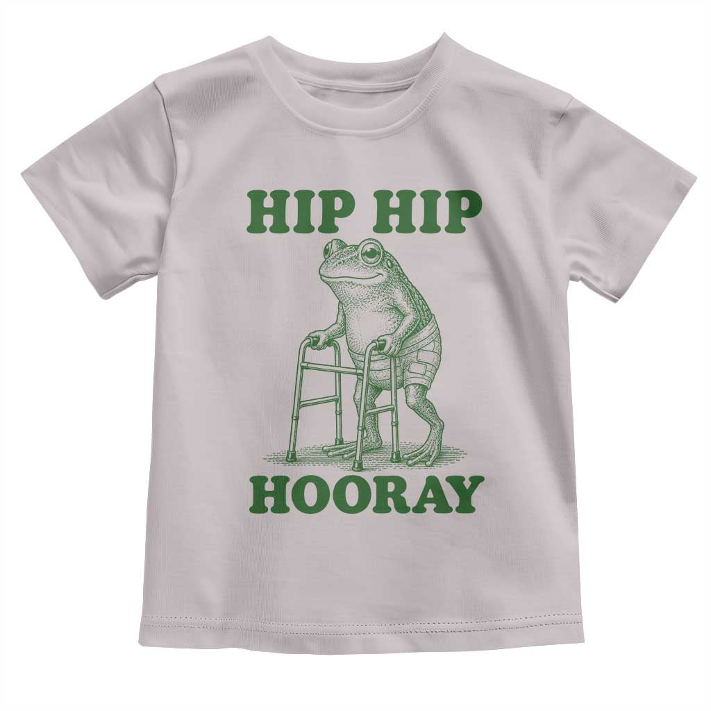 Funny Frog Hip Surgery Recovery Graphic Toddler T Shirt Get Well Soon Gifts
