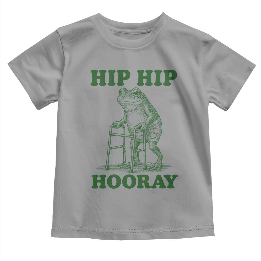 Funny Frog Hip Surgery Recovery Graphic Toddler T Shirt Get Well Soon Gifts