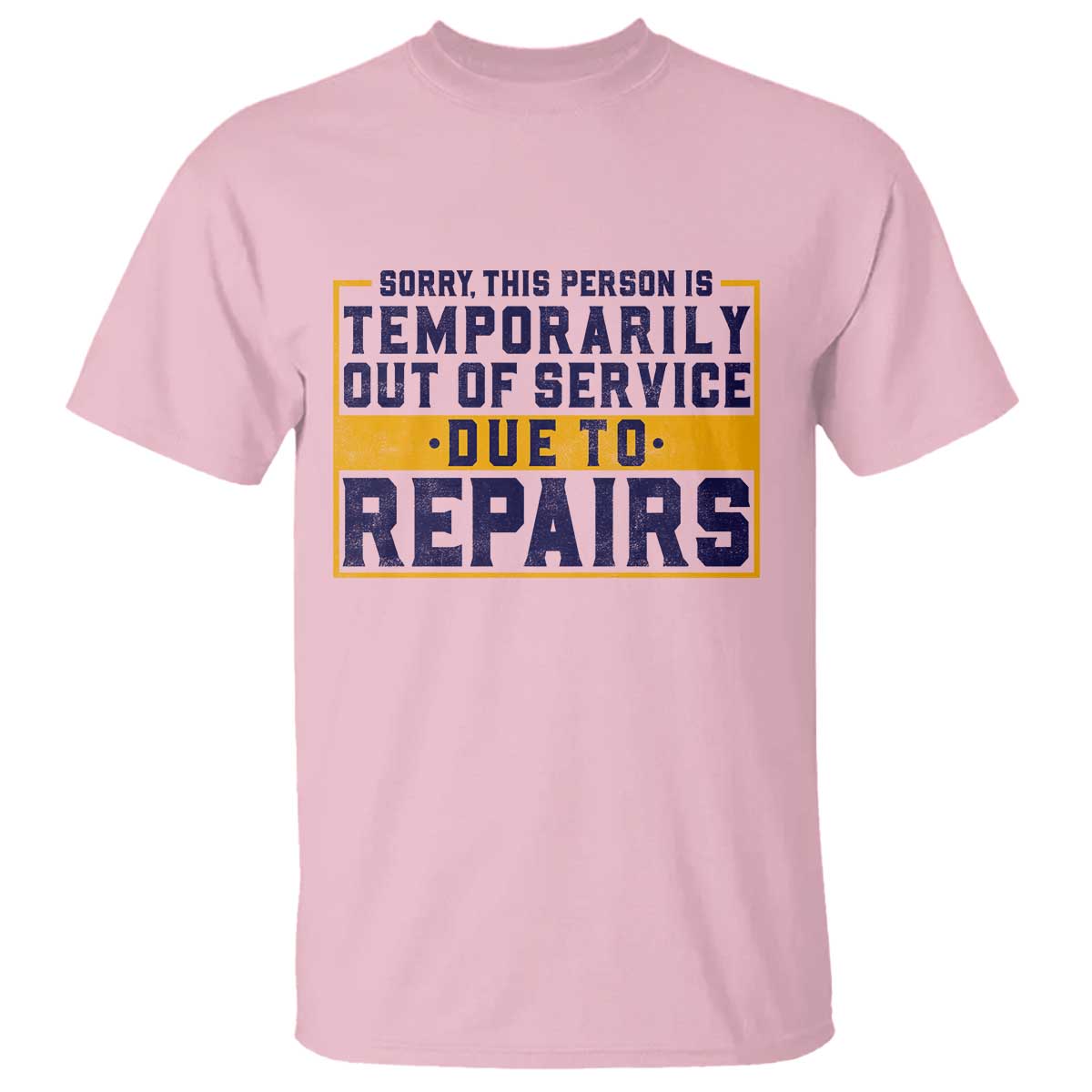 Funny Surgery Recovery Graphic T Shirt Sorry This Person Is Temporarily Out Of Service Hip Knee Shoulder Joint Replacement