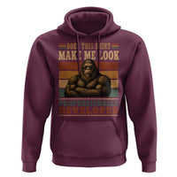 Does This Make Me Look Professionally Developed Funny Bigfoot Hoodie Sasquatch Retro Humor