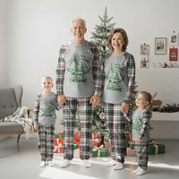 I Will Succeed Because I Am Insane Frog Crocodile Plaid Pajama Set