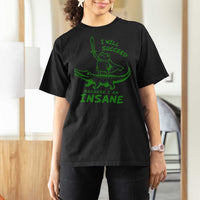 I Will Succeed Because I Am Insane Frog Crocodile T Shirt For Women