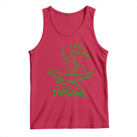 I Will Succeed Because I Am Insane Frog Crocodile Tank Top