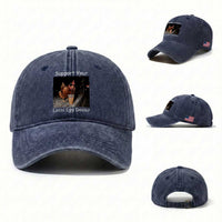 Support Local Dealer Chicken Farmer Washed Cotton Baseball Cap Funny Animal Graphic Chicken Drinking Iced Coffee