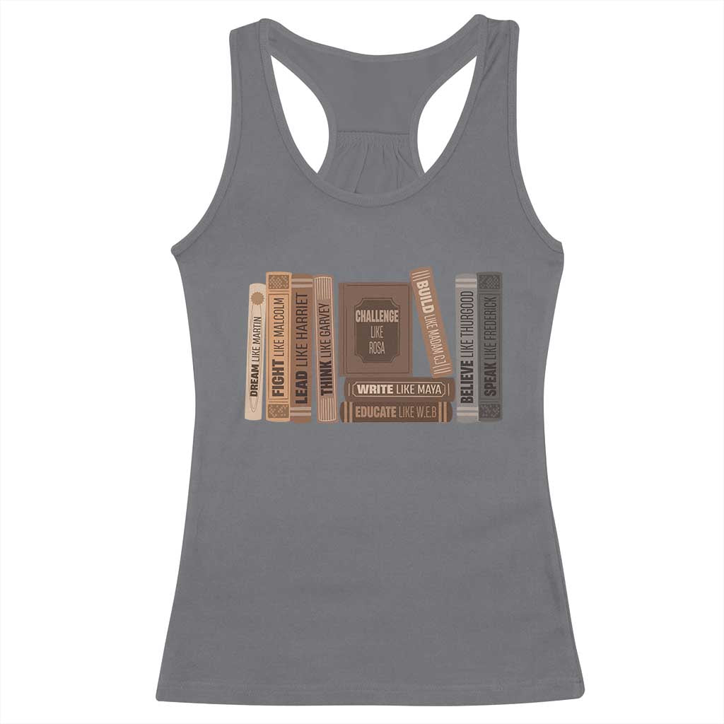 Black History Month Racerback Tank Top Black Leaders African American Teachers