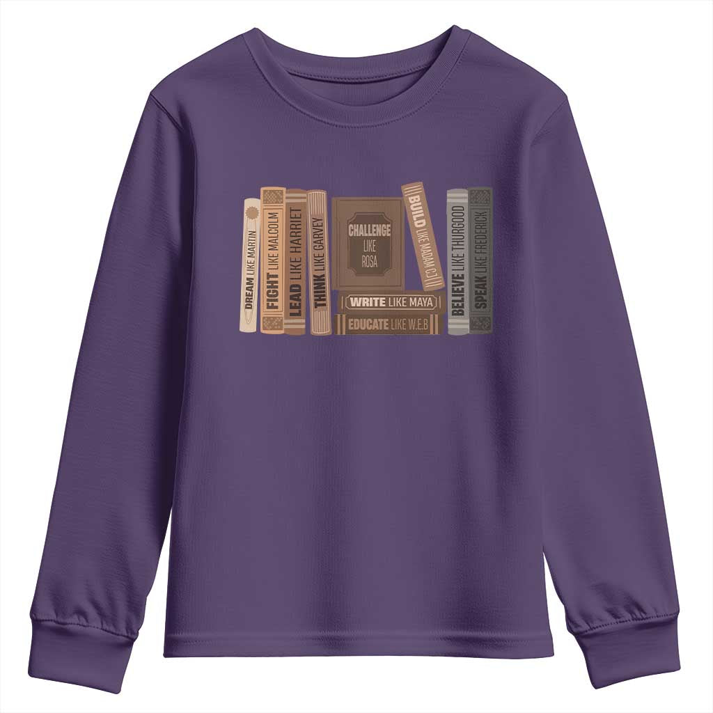 Black History Month Youth Sweatshirt Black Leaders African American Teachers