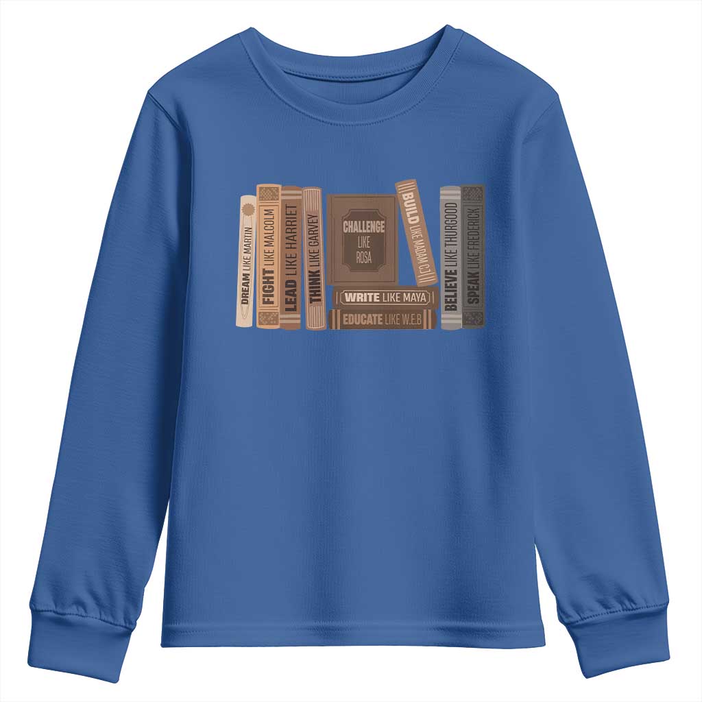 Black History Month Youth Sweatshirt Black Leaders African American Teachers