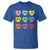 Funny Skibidi Valentine's Day T Shirt Rizz No Cap Conversation Hearts Sigma