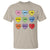 Funny Skibidi Valentine's Day T Shirt Rizz No Cap Conversation Hearts Sigma