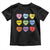 Funny Skibidi Valentine's Day Toddler T Shirt Rizz No Cap Conversation Hearts Sigma