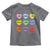 Funny Skibidi Valentine's Day Toddler T Shirt Rizz No Cap Conversation Hearts Sigma