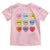 Funny Skibidi Valentine's Day Toddler T Shirt Rizz No Cap Conversation Hearts Sigma
