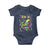 Mardi Gras Baby Onesie Fleur de Lis Carnival Fat Tuesday