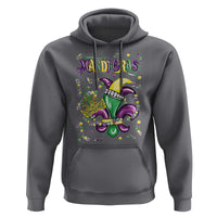 Mardi Gras Hoodie Fleur de Lis Carnival Fat Tuesday