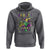 Mardi Gras Hoodie Fleur de Lis Carnival Fat Tuesday