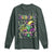 Mardi Gras Long Sleeve Shirt Fleur de Lis Carnival Fat Tuesday