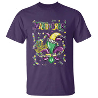 Mardi Gras T Shirt Fleur de Lis Carnival Fat Tuesday