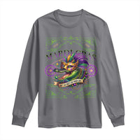 Mardi Gras Crocodile Long Sleeve Shirt Mardigator Alligator Costume Carnival Ain't No Party Like Mardi Gras