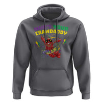 Mardi Gras Crawfish Hoodie Whos Your Crawdaddy Jester Beads