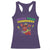 Mardi Gras Crawfish Racerback Tank Top Whos Your Crawdaddy Jester Beads