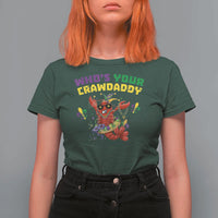 Mardi Gras Crawfish T Shirt For Women Whos Your Crawdaddy Jester Beads