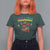 Mardi Gras Crawfish T Shirt For Women Whos Your Crawdaddy Jester Beads