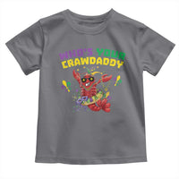 Mardi Gras Crawfish Toddler T Shirt Whos Your Crawdaddy Jester Beads