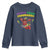 Mardi Gras Crawfish Youth Sweatshirt Whos Your Crawdaddy Jester Beads