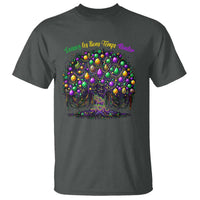 Mardi Gras Bead Tree T Shirt Carnival New Orleans 2025 Laissez Les Bons Temps Rouler