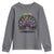 Mardi Gras Bead Tree Youth Sweatshirt Carnival New Orleans 2025 Laissez Les Bons Temps Rouler