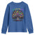 Mardi Gras Bead Tree Youth Sweatshirt Carnival New Orleans 2025 Laissez Les Bons Temps Rouler