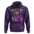 Funny Mardi Gras Hoodie Walk it Like a Dog Louisiana Fleur De Lis