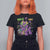 Funny Mardi Gras T Shirt For Women Walk it Like a Dog Louisiana Fleur De Lis