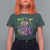 Funny Mardi Gras T Shirt For Women Walk it Like a Dog Louisiana Fleur De Lis