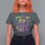 Funny Mardi Gras T Shirt For Women Walk it Like a Dog Louisiana Fleur De Lis