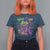 Funny Mardi Gras T Shirt For Women Walk it Like a Dog Louisiana Fleur De Lis