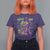 Funny Mardi Gras T Shirt For Women Walk it Like a Dog Louisiana Fleur De Lis