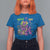 Funny Mardi Gras T Shirt For Women Walk it Like a Dog Louisiana Fleur De Lis
