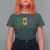 Mardi Gras 504 Nola New Orleans Louisiana T Shirt For Women Glitter Print Fleur de Lis