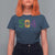 Mardi Gras 504 Nola New Orleans Louisiana T Shirt For Women Glitter Print Fleur de Lis