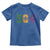 Mardi Gras 504 Nola New Orleans Louisiana Toddler T Shirt Glitter Print Fleur de Lis