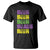 Funny Mardi Gras T Shirt Retro Beer Beads Fat Tuesday Festival Celebration