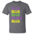 Funny Mardi Gras T Shirt Retro Beer Beads Fat Tuesday Festival Celebration