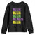 Funny Mardi Gras Youth Sweatshirt Retro Beer Beads Fat Tuesday Festival Celebration