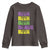 Funny Mardi Gras Youth Sweatshirt Retro Beer Beads Fat Tuesday Festival Celebration