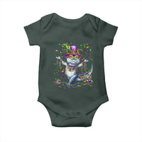 Mardi Gras Crocodile Baby Onesie Mardigator Alligator Costume Carnival New Orleans Louisiana
