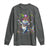 Mardi Gras Crocodile Long Sleeve Shirt Mardigator Alligator Costume Carnival New Orleans Louisiana