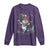 Mardi Gras Crocodile Long Sleeve Shirt Mardigator Alligator Costume Carnival New Orleans Louisiana