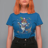 Mardi Gras Crocodile T Shirt For Women Mardigator Alligator Costume Carnival New Orleans Louisiana