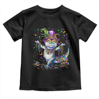 Mardi Gras Crocodile Toddler T Shirt Mardigator Alligator Costume Carnival New Orleans Louisiana